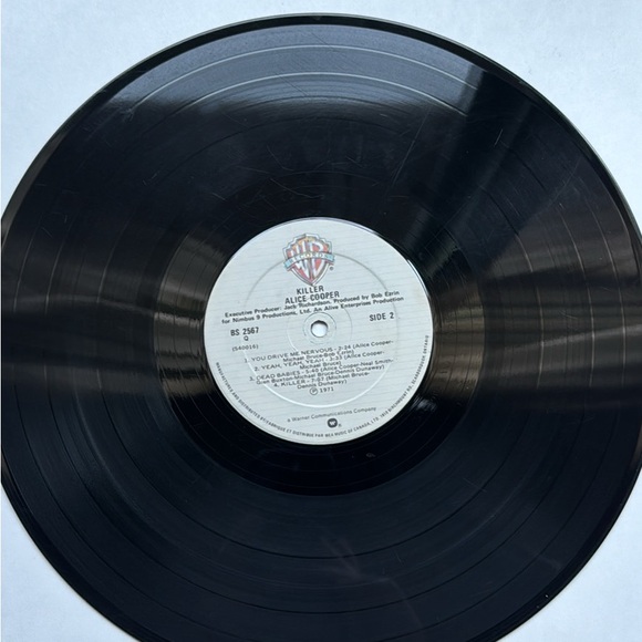 Alice cooper - killer - vintage vinyl record. Condition is G - - Picture 3 of 4